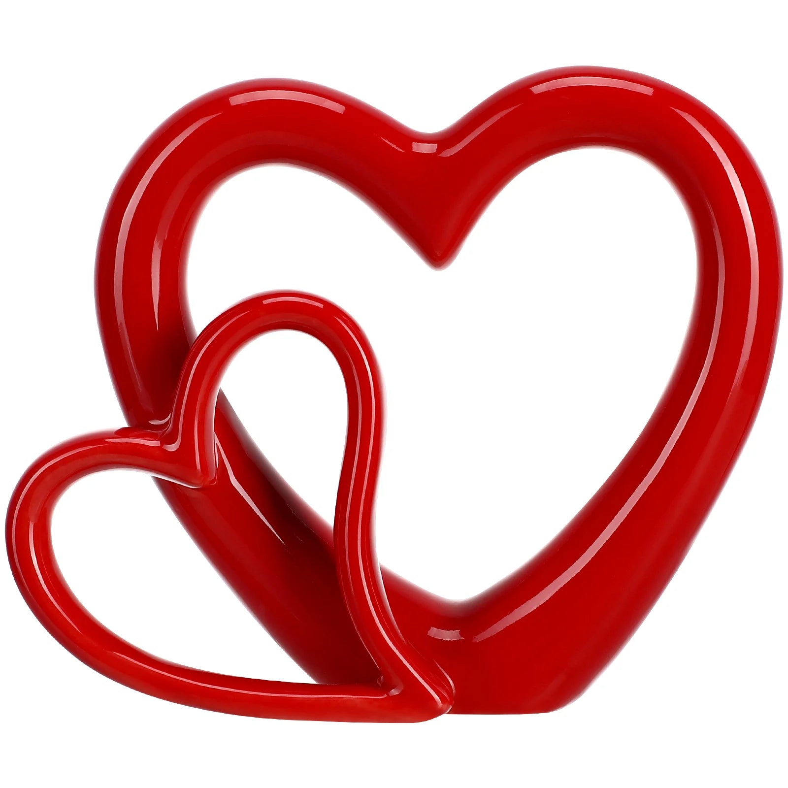 Romantic Ceramic Heart statue