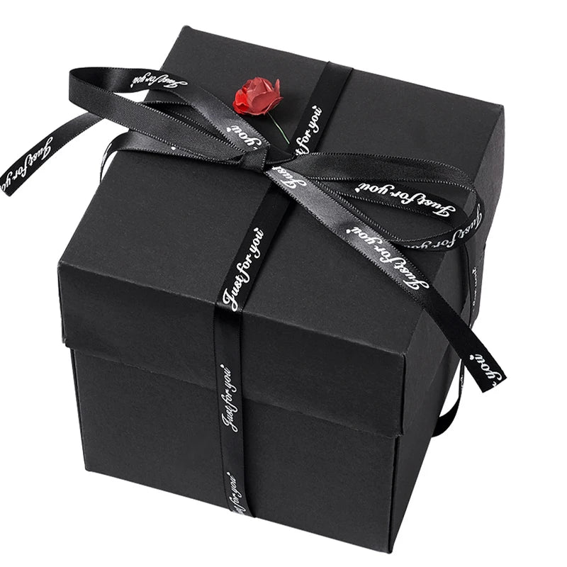 Hot Surprise Party's Love Explosion Box Gift for Anniversary Scrapbook DIY Puzzle Handmade Valentine'S Day Love Explosion Box